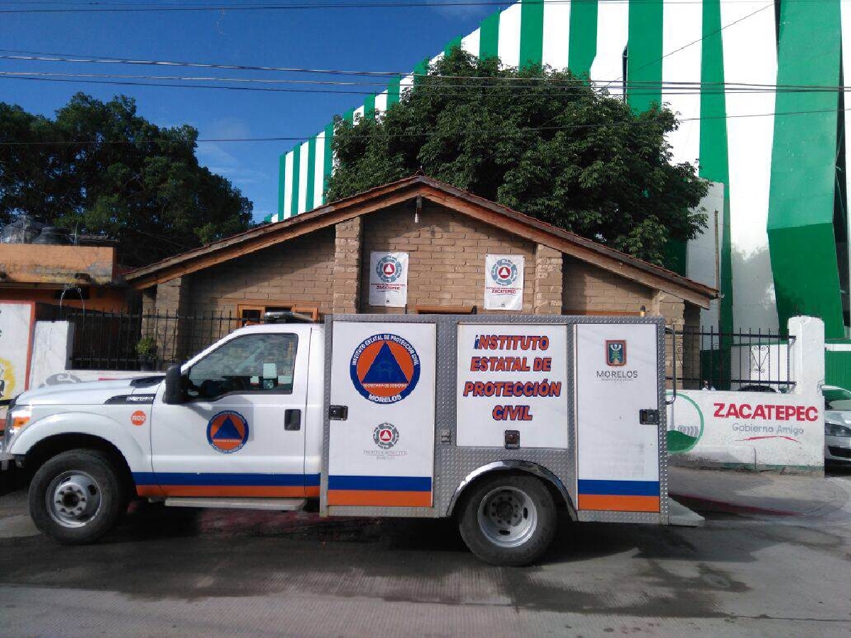 Protección civil estatal le retira una patrulla a Zacatepec