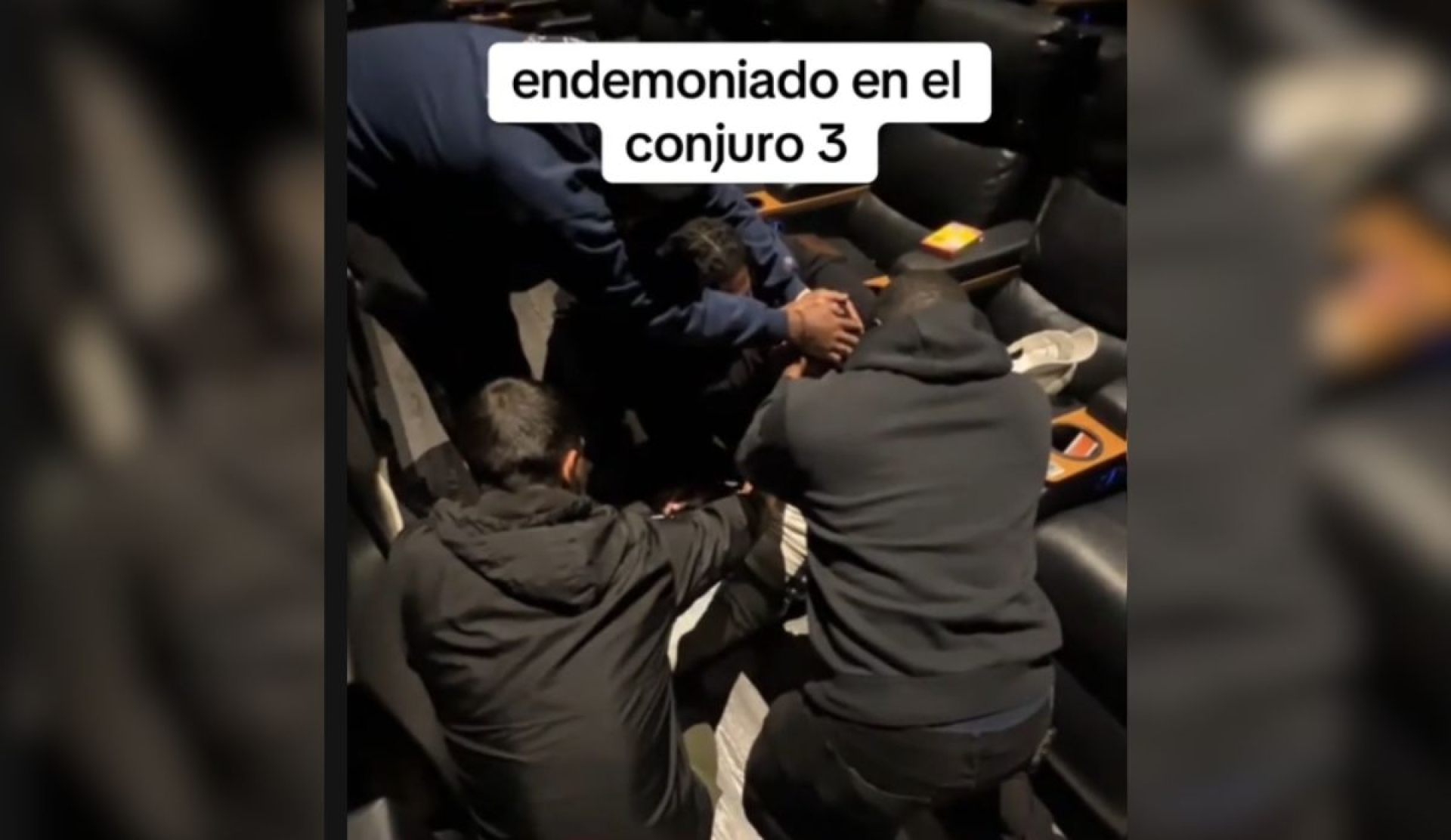 Video viral muestra presunta posesión durante estreno de El Conjuro 4 en EE. UU.