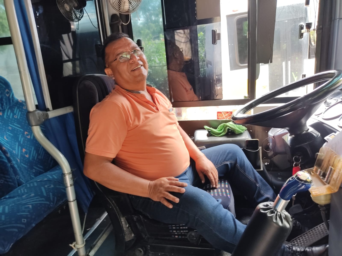 'Para ser chofer hay que tener disciplina'