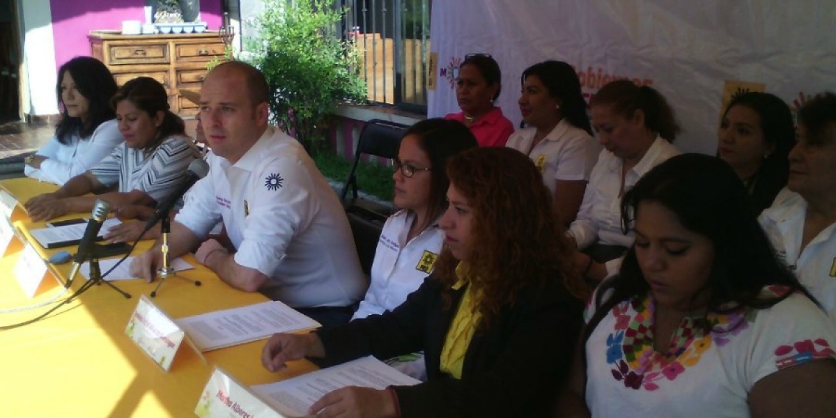 Convoca dirigencia estatal del PRD a congreso para conformar organización nacional de mujeres perredistas