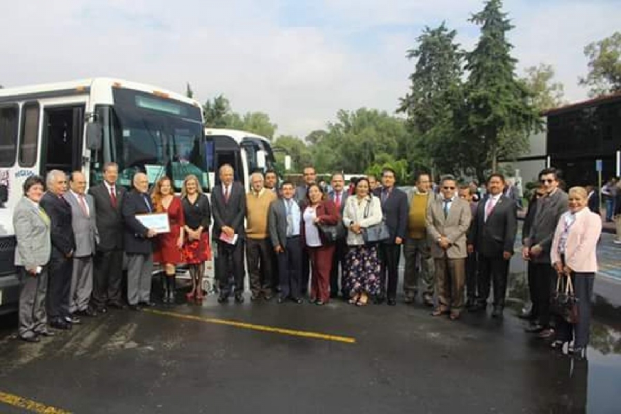 Asiste Ana Bertha Haro Sánchez a ceremonia de alumnos brigadistas IPN