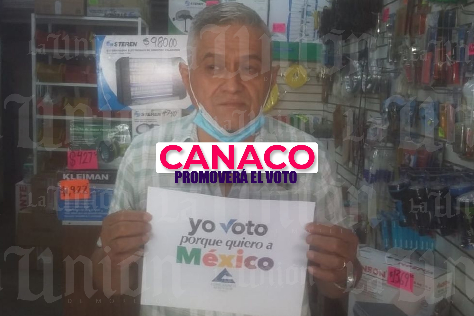 Promoverá la Canaco el voto entre la ciudadanía
