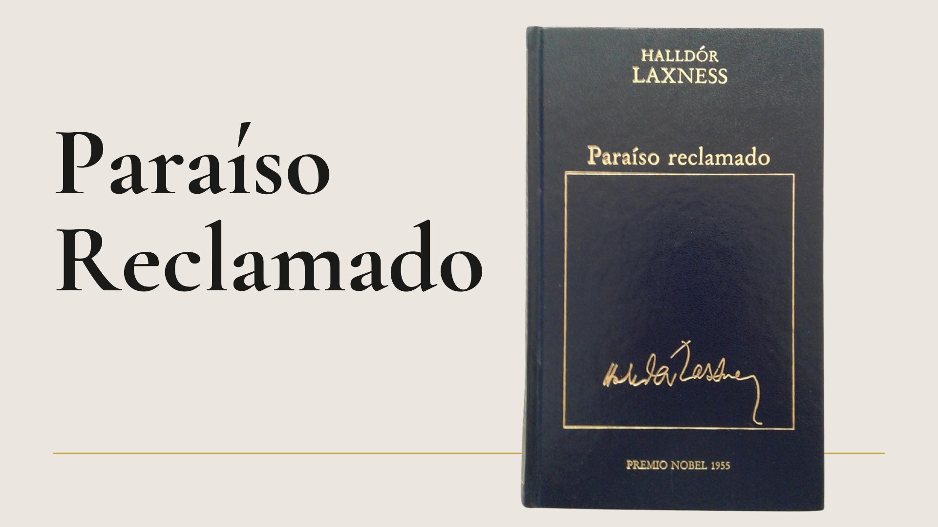 Paraíso reclamado
