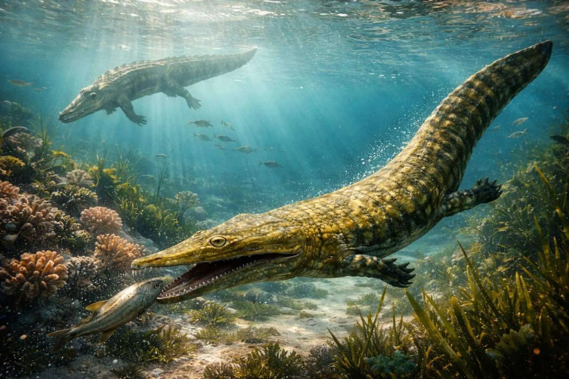 Descubren fósiles de los primeros anfibios marinos del Mesozoico en Australia