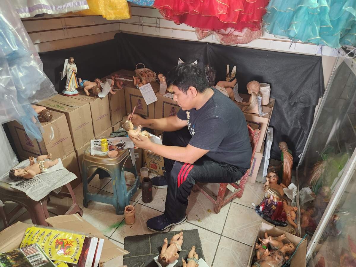 Aumenta en Jojutla la venta y restauración de “niños Dios”