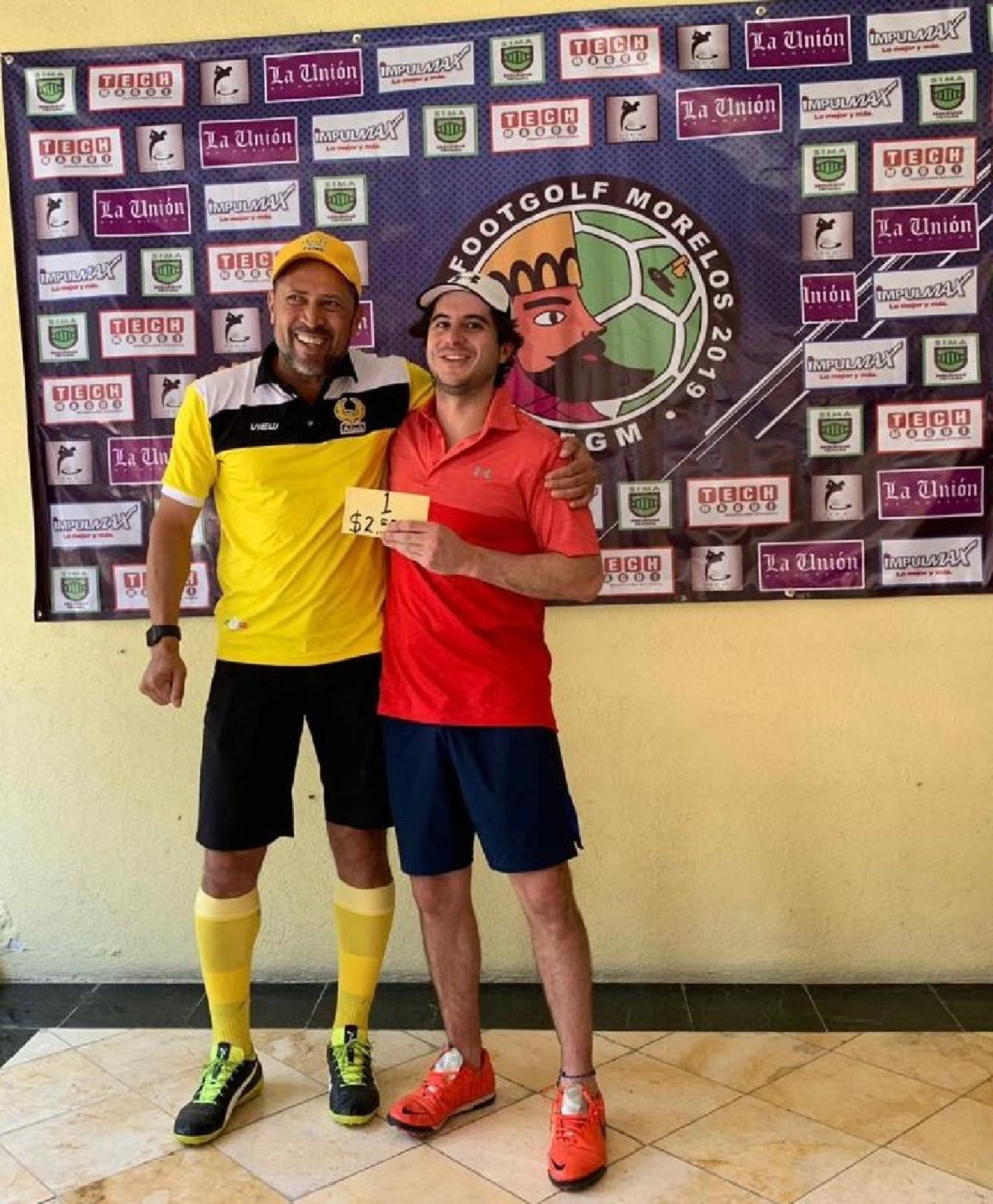 Fernando Durán se queda con la primera fecha de la Liga Footgolf Morelos