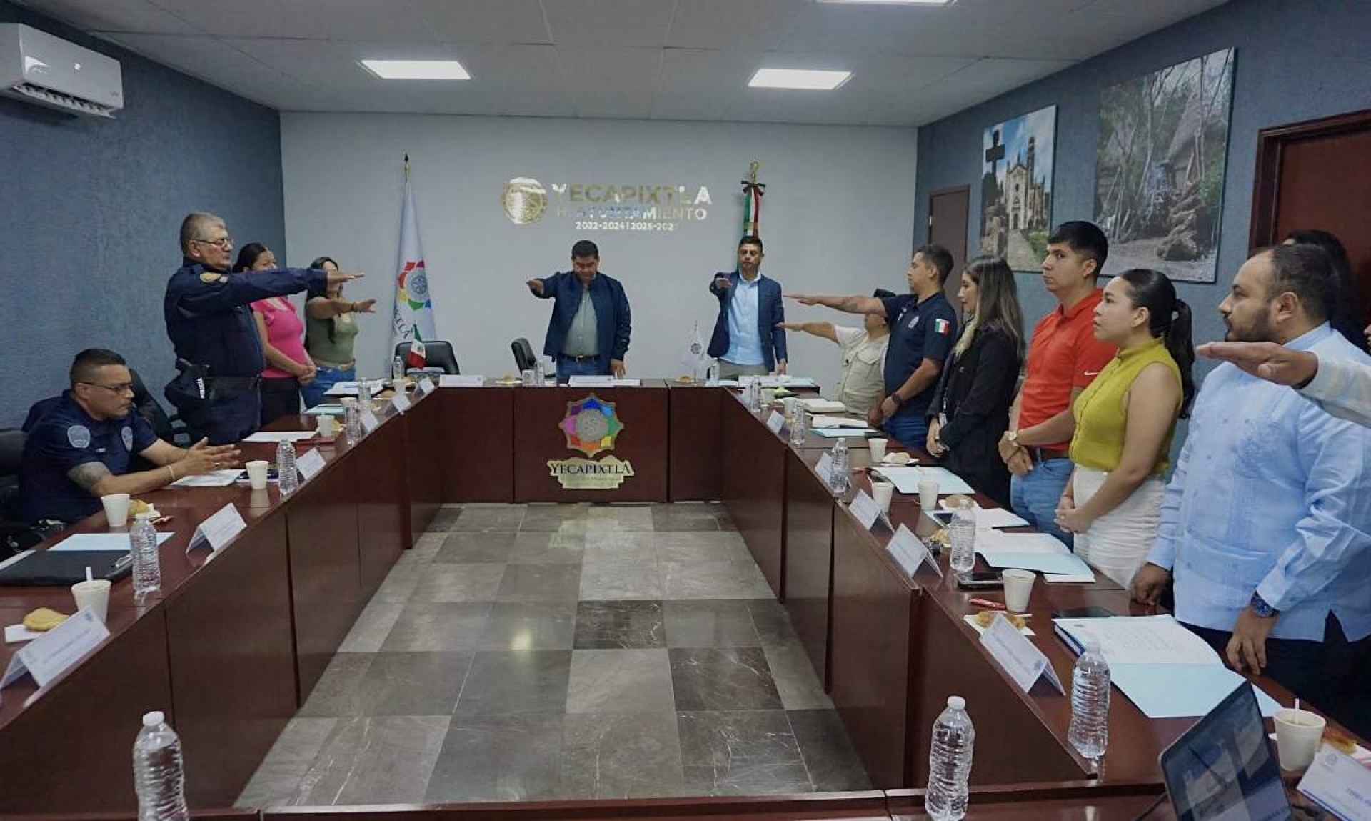 Encabeza Heladio Sánchez instalación del Consejo de Seguridad Pública en Yecapixtla