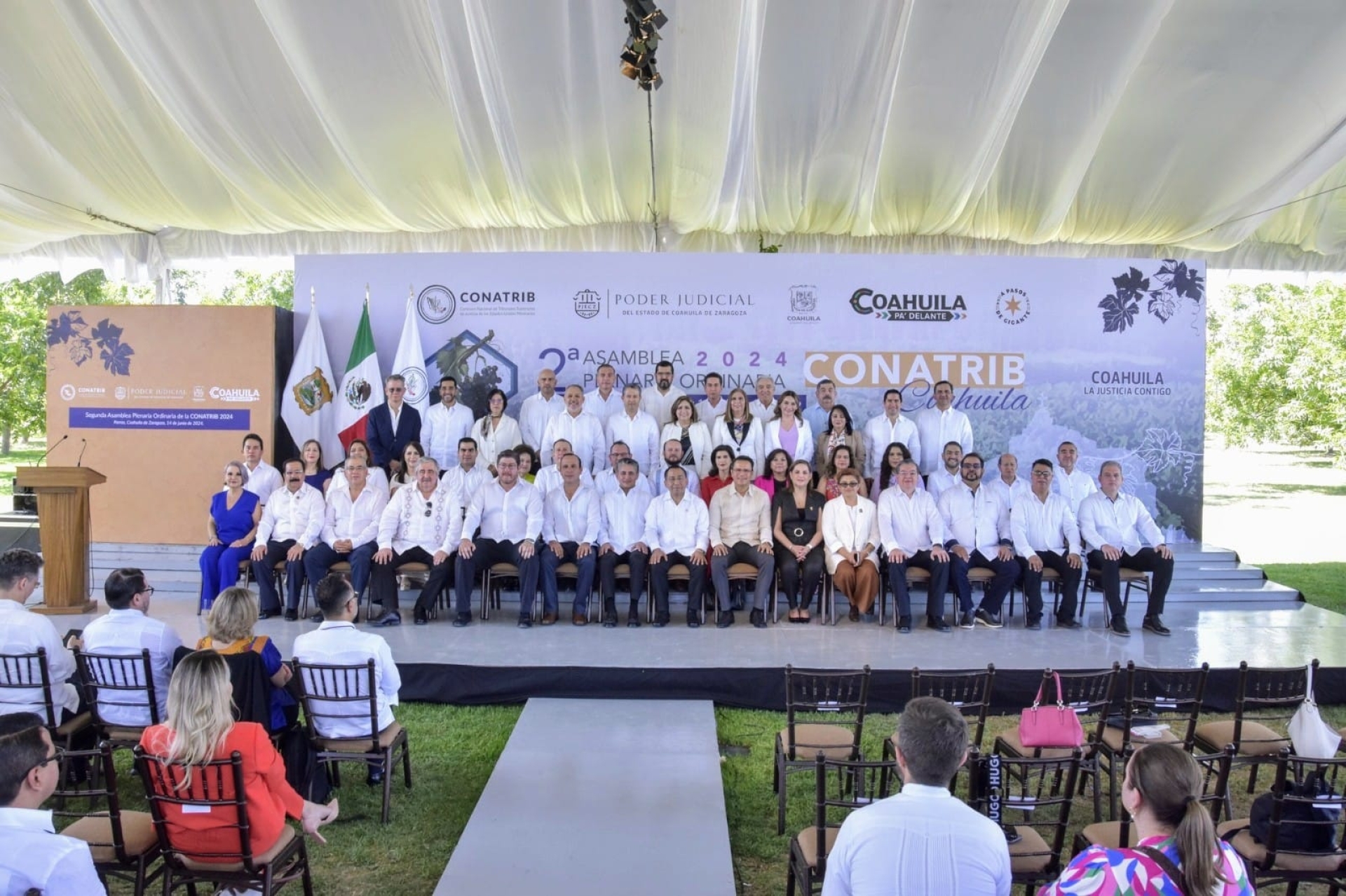Participa presidente del TSJ Morelos en la segunda asamblea plenaria de Conatrib