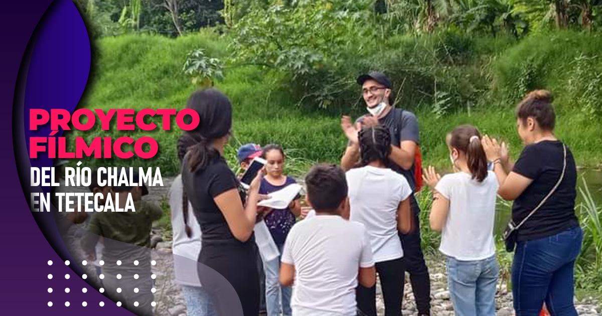Mantienen proyecto fílmico del río Chalma en Tetecala