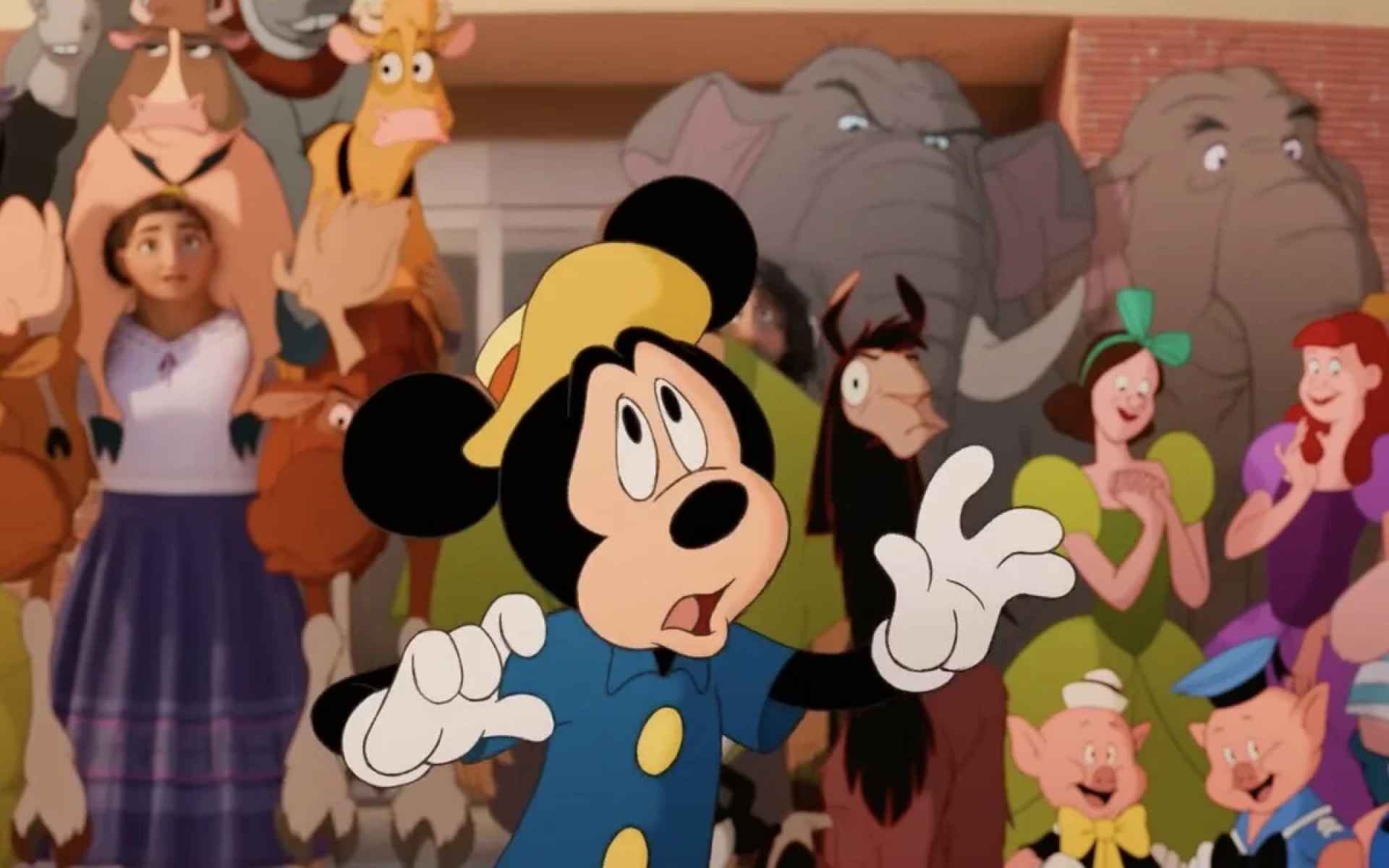 'Érase una vez un estudio': Disney reune más de 500 personajes para celebrar su centenario