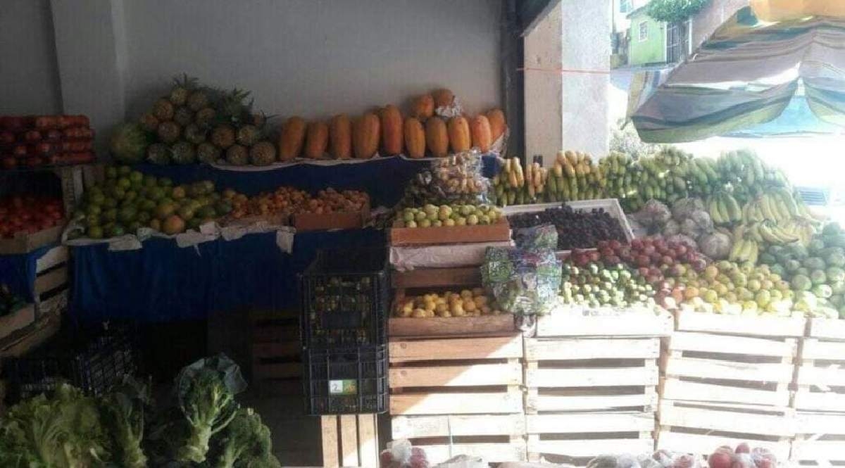 Con su frutería logró superar el desempleo