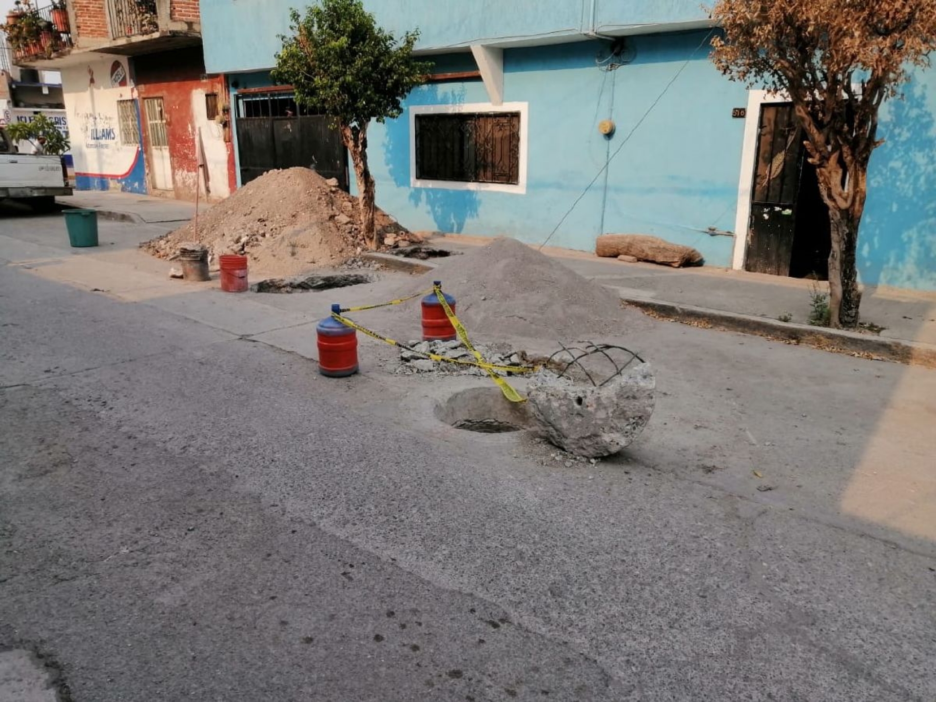 Continúan los problemas de drenaje en colonia de Jojutla
