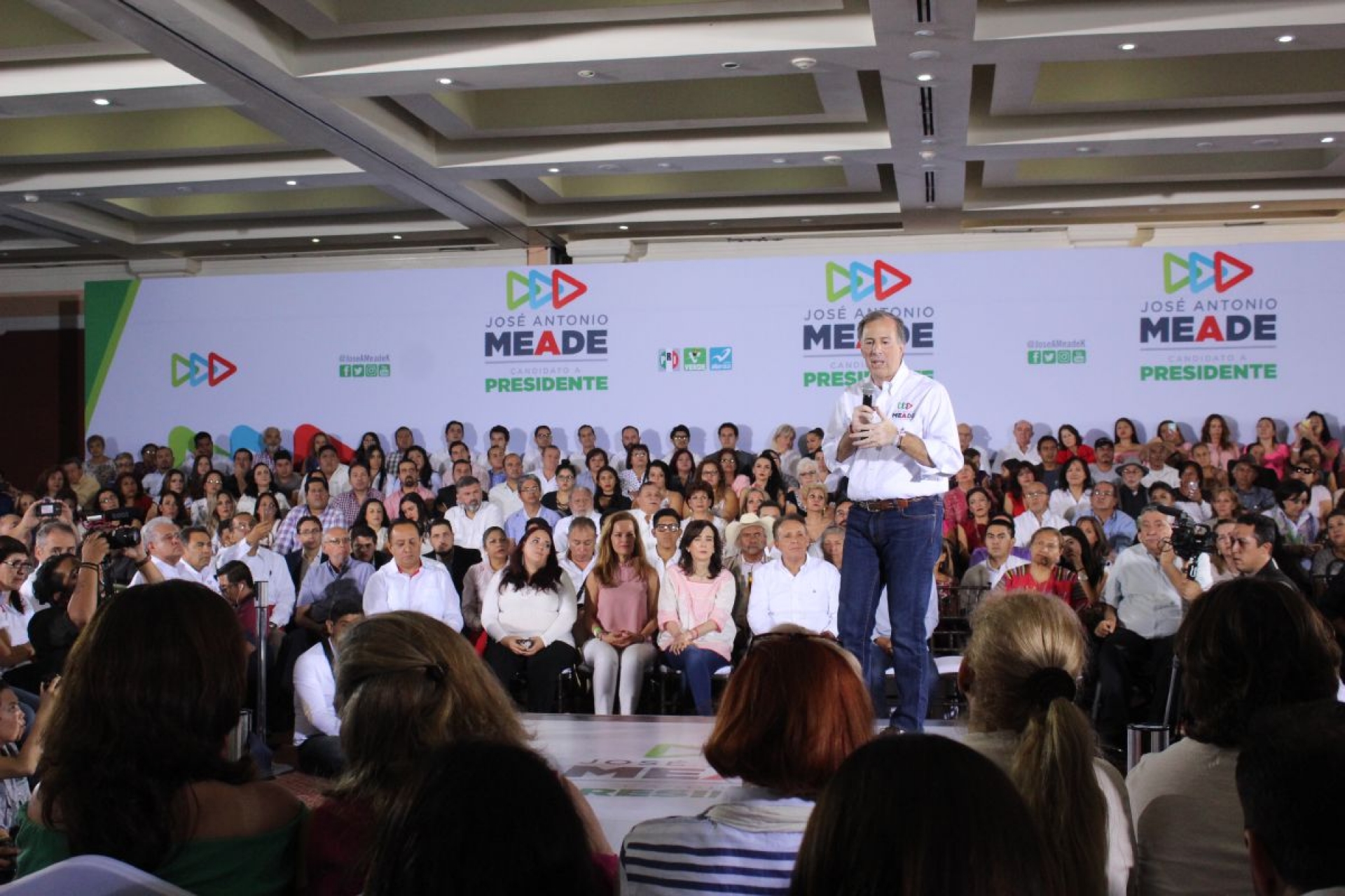 José Antonio Meade ofreció “experiencia, honestidad y capacidad”