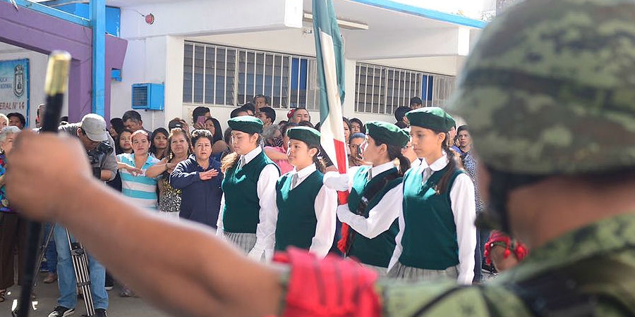 Realizan ceremonia previa a demolición de escuela dañada por sismo, en Cuernavaca