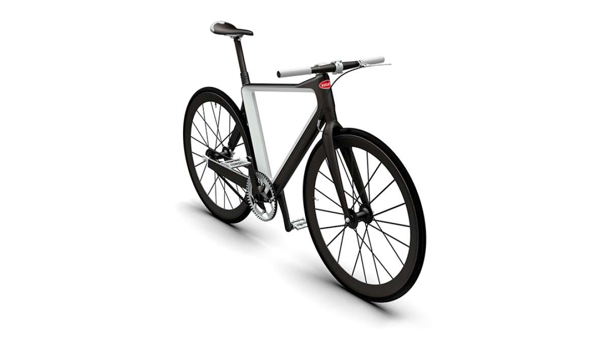 Un lujo extra ligero: la bicicleta de Bugatti