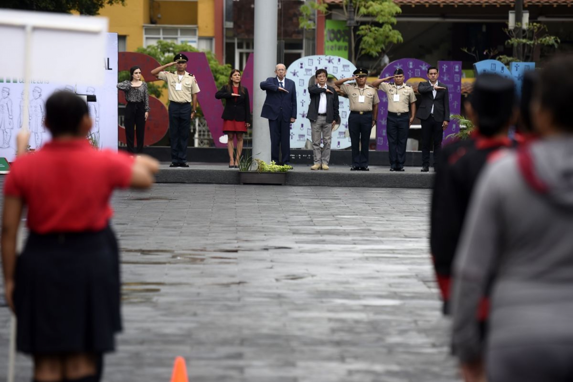 Realiza CECyTE Morelos concurso estatal de escoltas de bandera nacional 2019