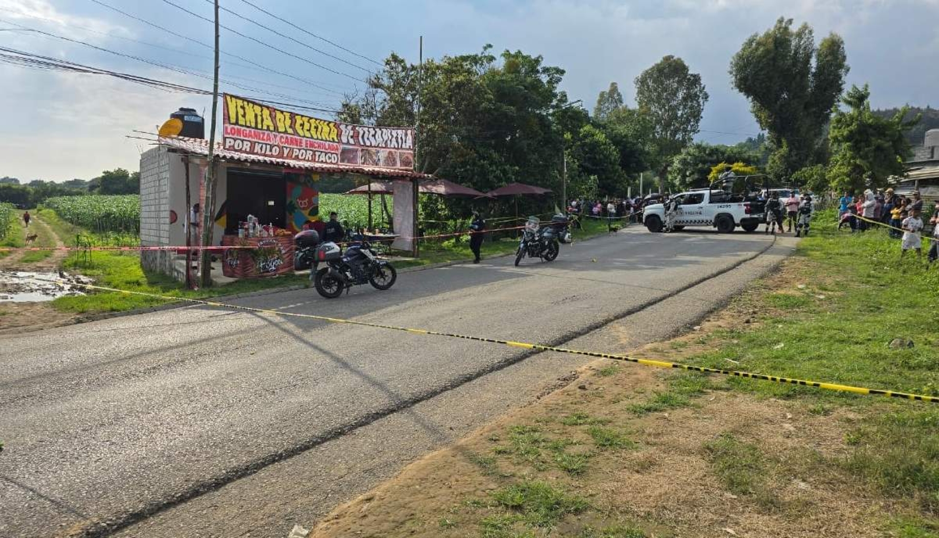 Acribillan a cinco hombres en Totolapan