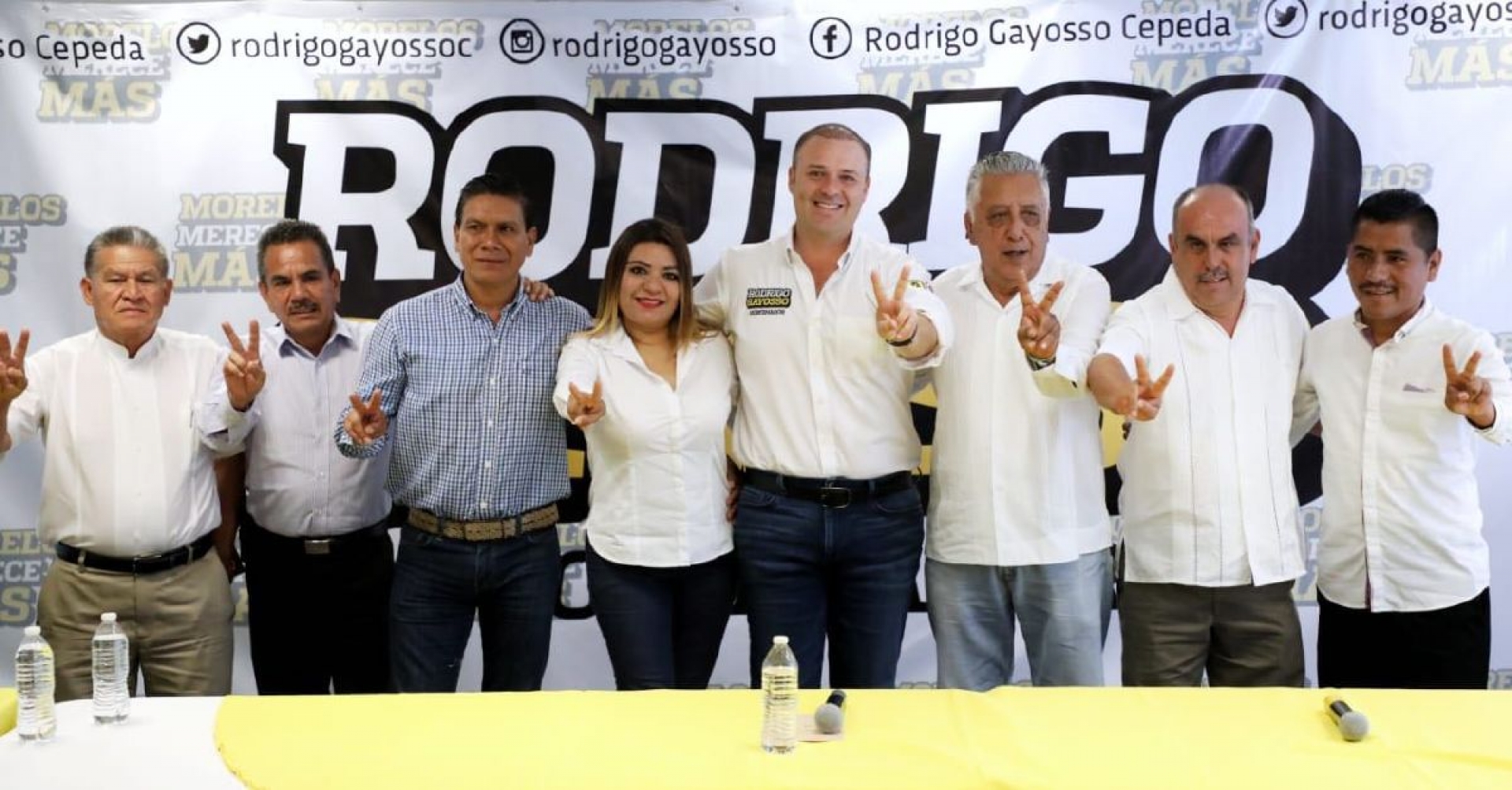 Candidatos de otros partidos dan respaldo a Rodrigo Gayosso