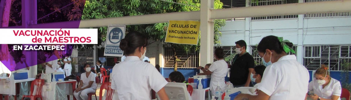 Pocos incidentes en primer día de vacunación a docentes