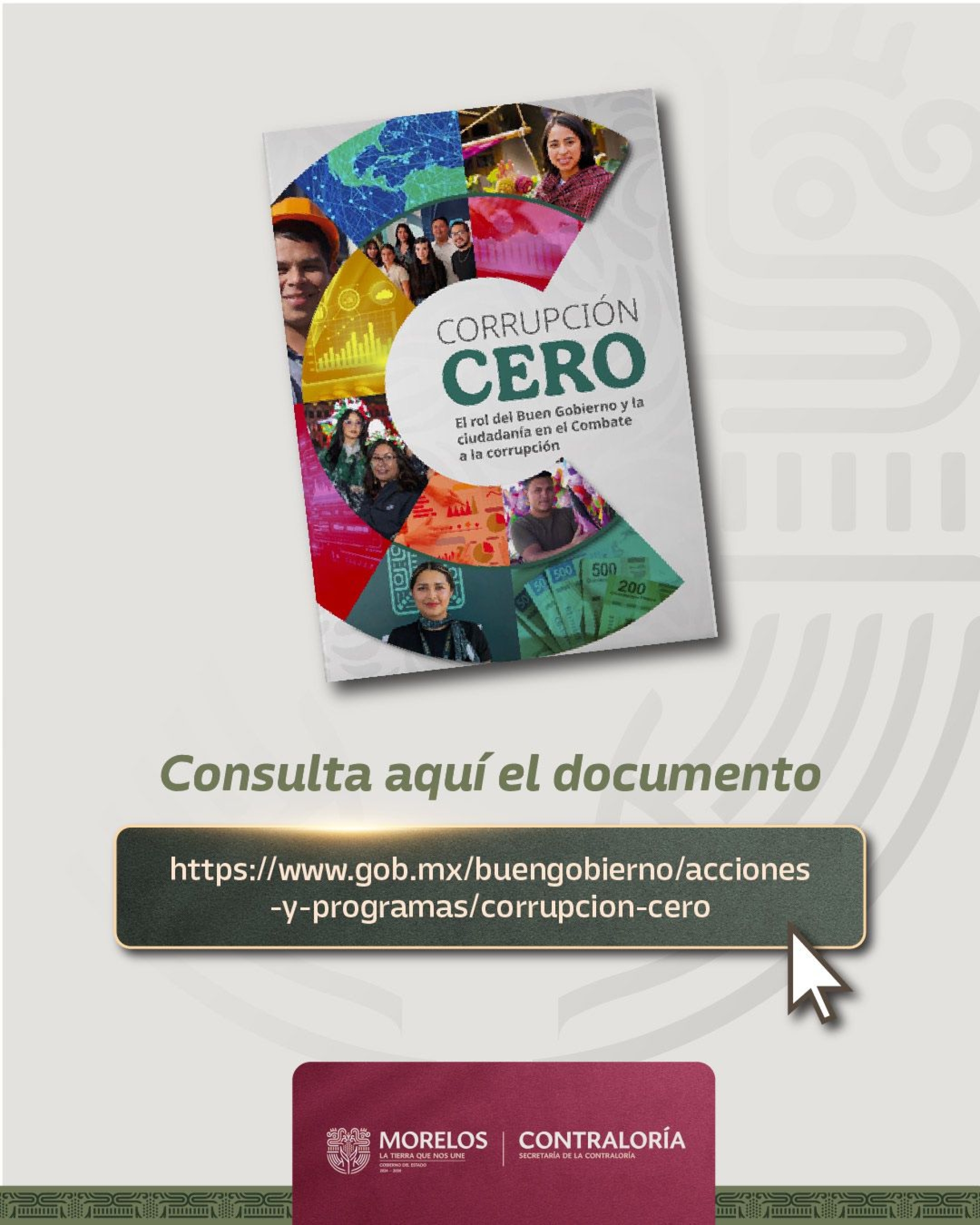 Morelos se suma a iniciativas federales 'Corrupción Cero' y 'Data Buen Gobierno' para fortalecer transparencia y rendición de cuentas