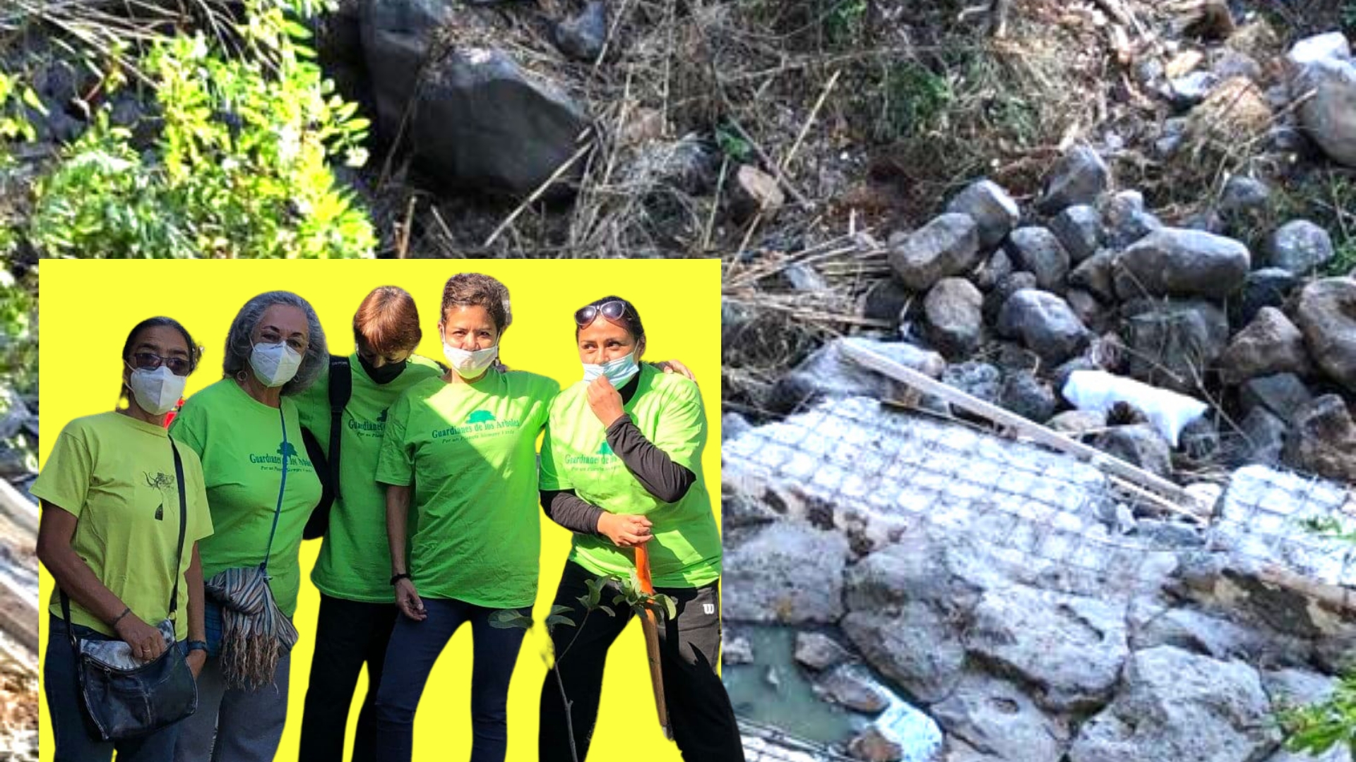 Denuncian daño a una barranca