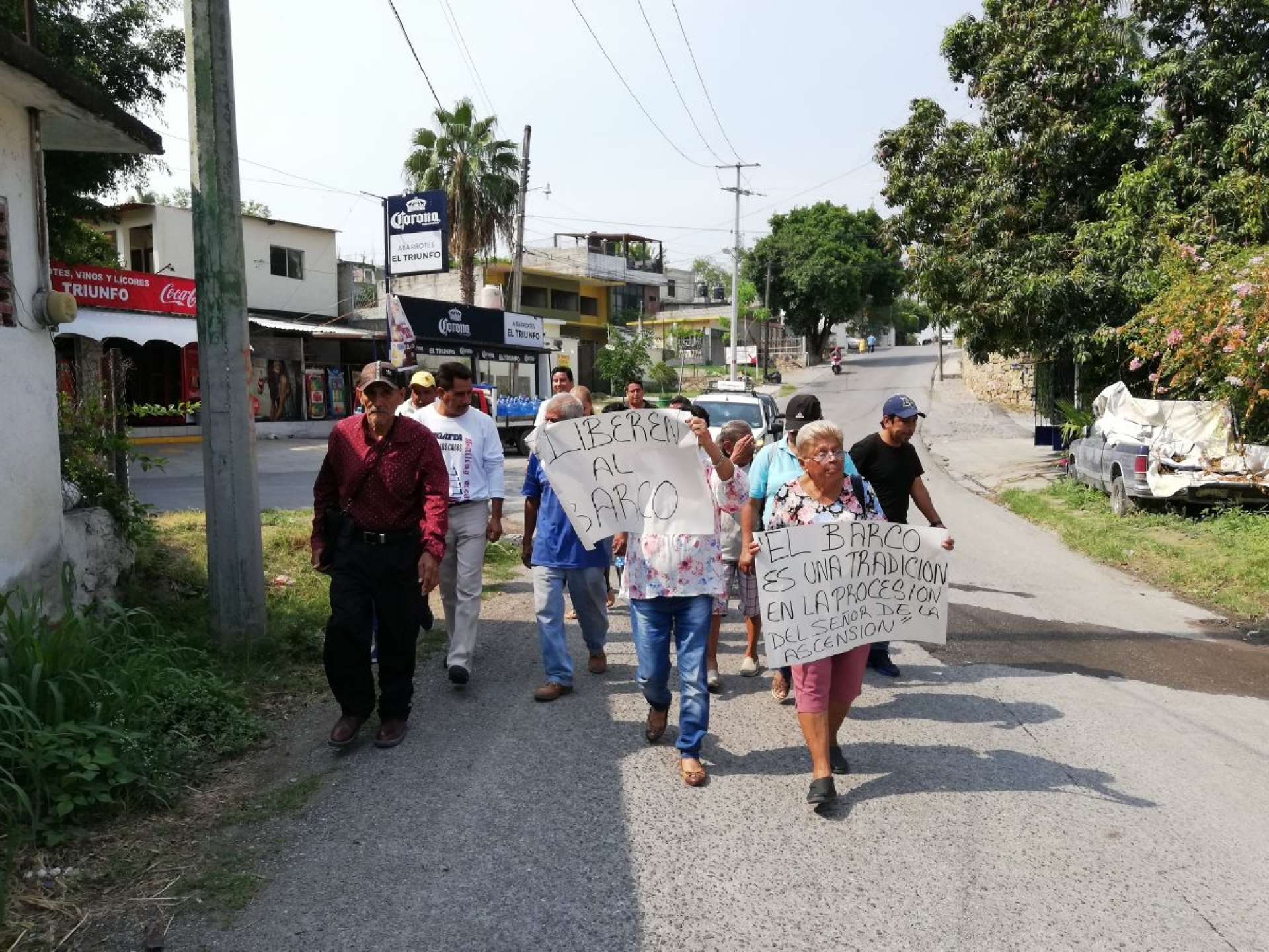 Exigen pobladores de Tequesquitengo apoyo de las autoridades para la fiesta patronal del Señor de la Asunción