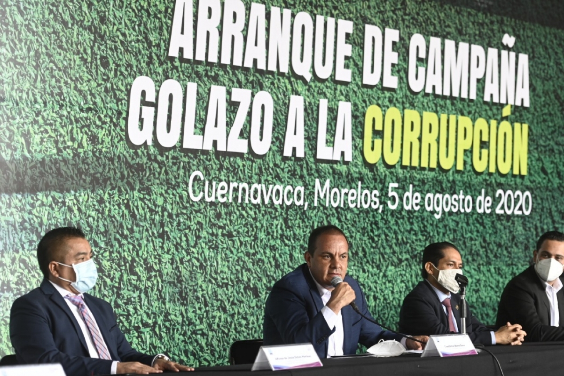 “Golazo contra la corrupción”