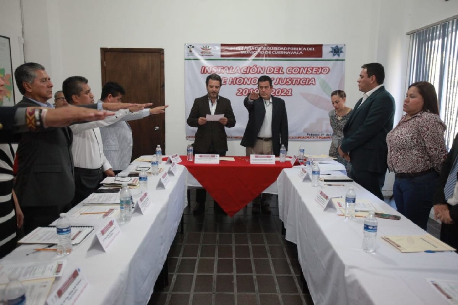 Instala Antonio Villalobos el Consejo de Honor y Justicia de la Secretaría de Seguridad Pública municipal