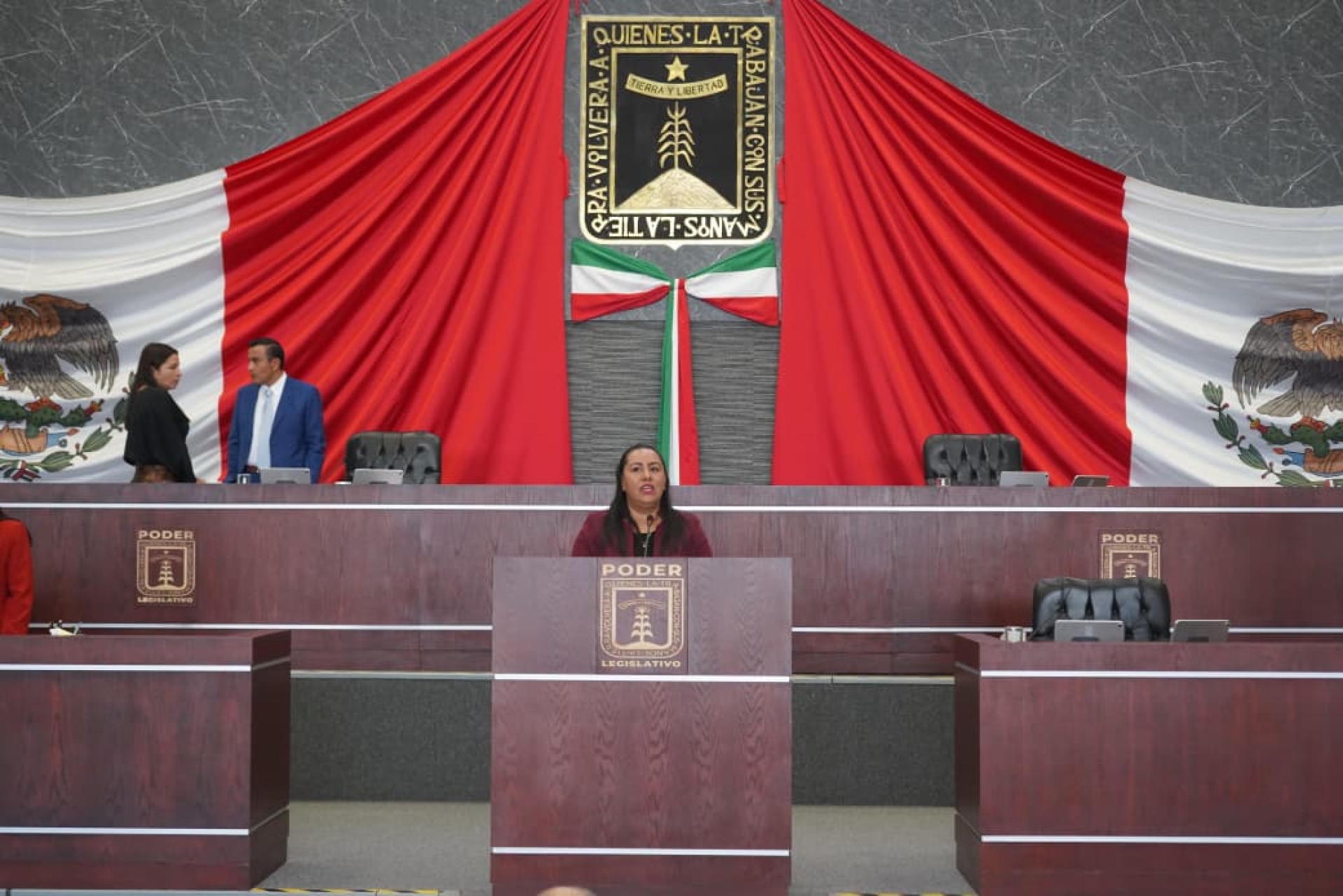 Pide Jazmín Solano inscribir con letras doradas en el Muro de Honor del Congreso de Morelos el nombre de 'Ana Zapata'