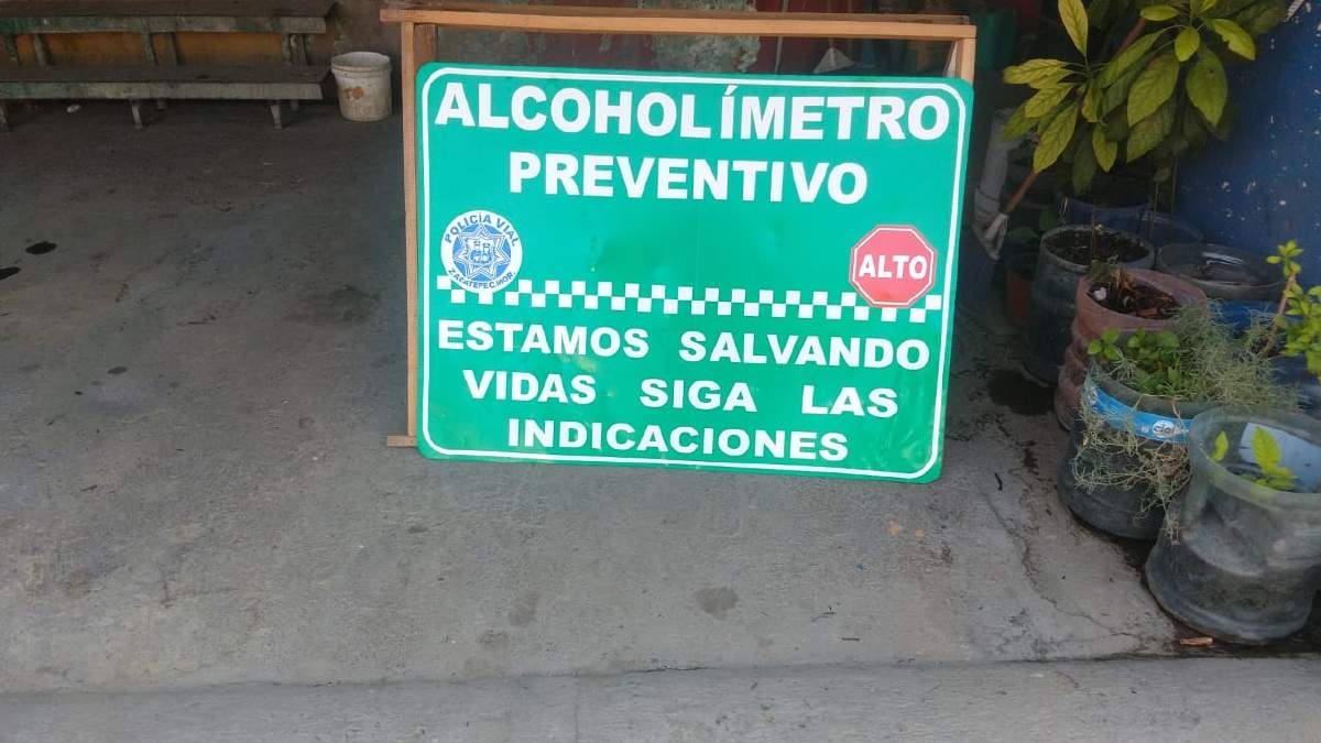 Alcoholímetro ha disminuido accidentes en Zacatepec