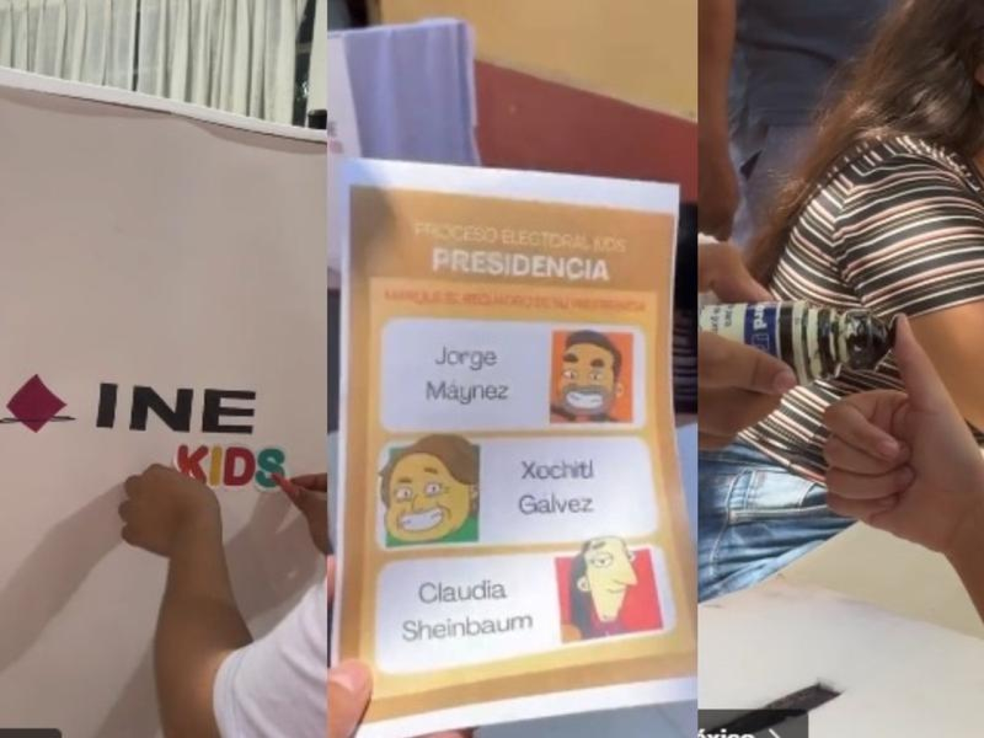 'INE Kids': Simulan elecciones para que niños puedan votar