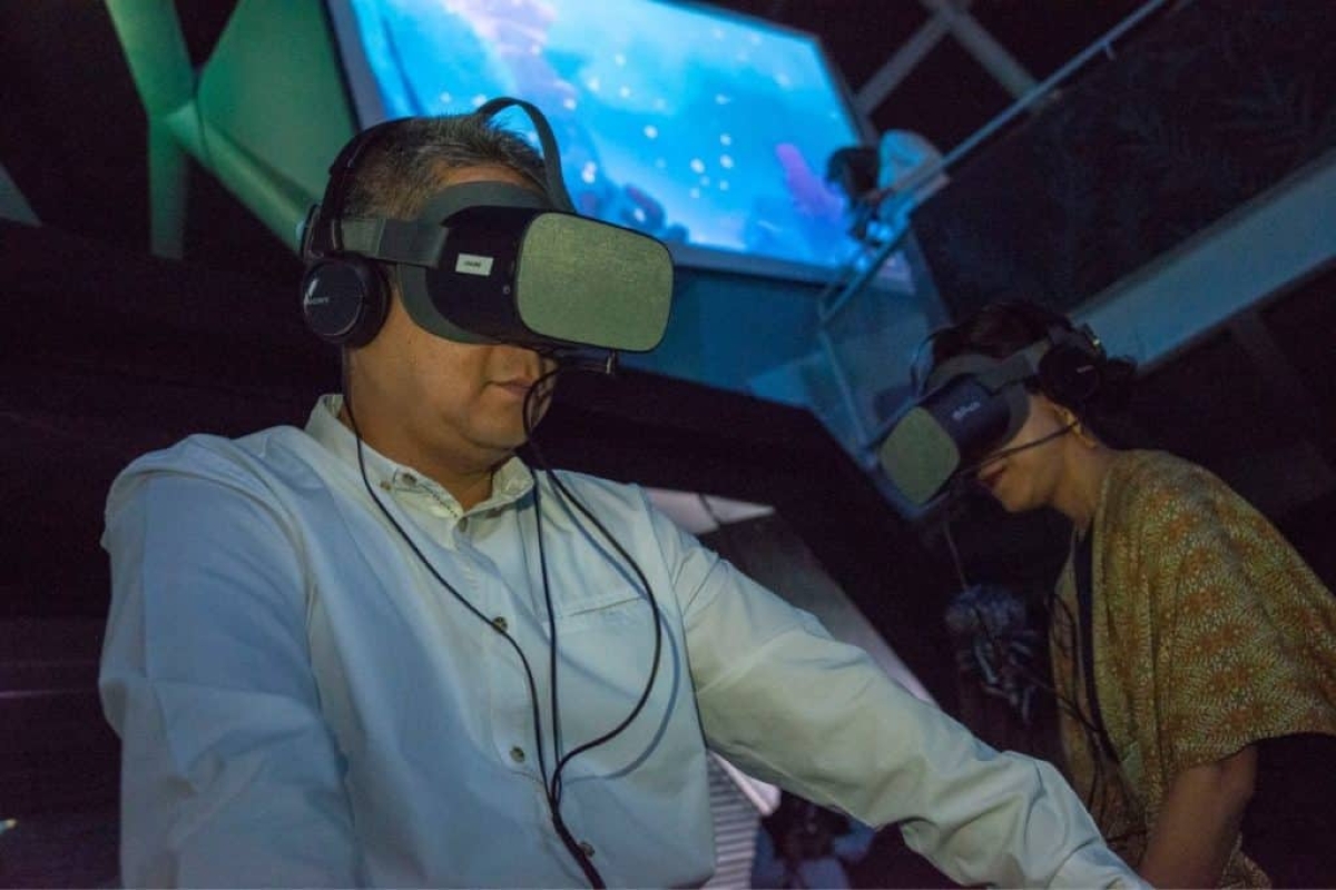 La realidad virtual en exposición 'Inmersión Salvaje' de la UNAM