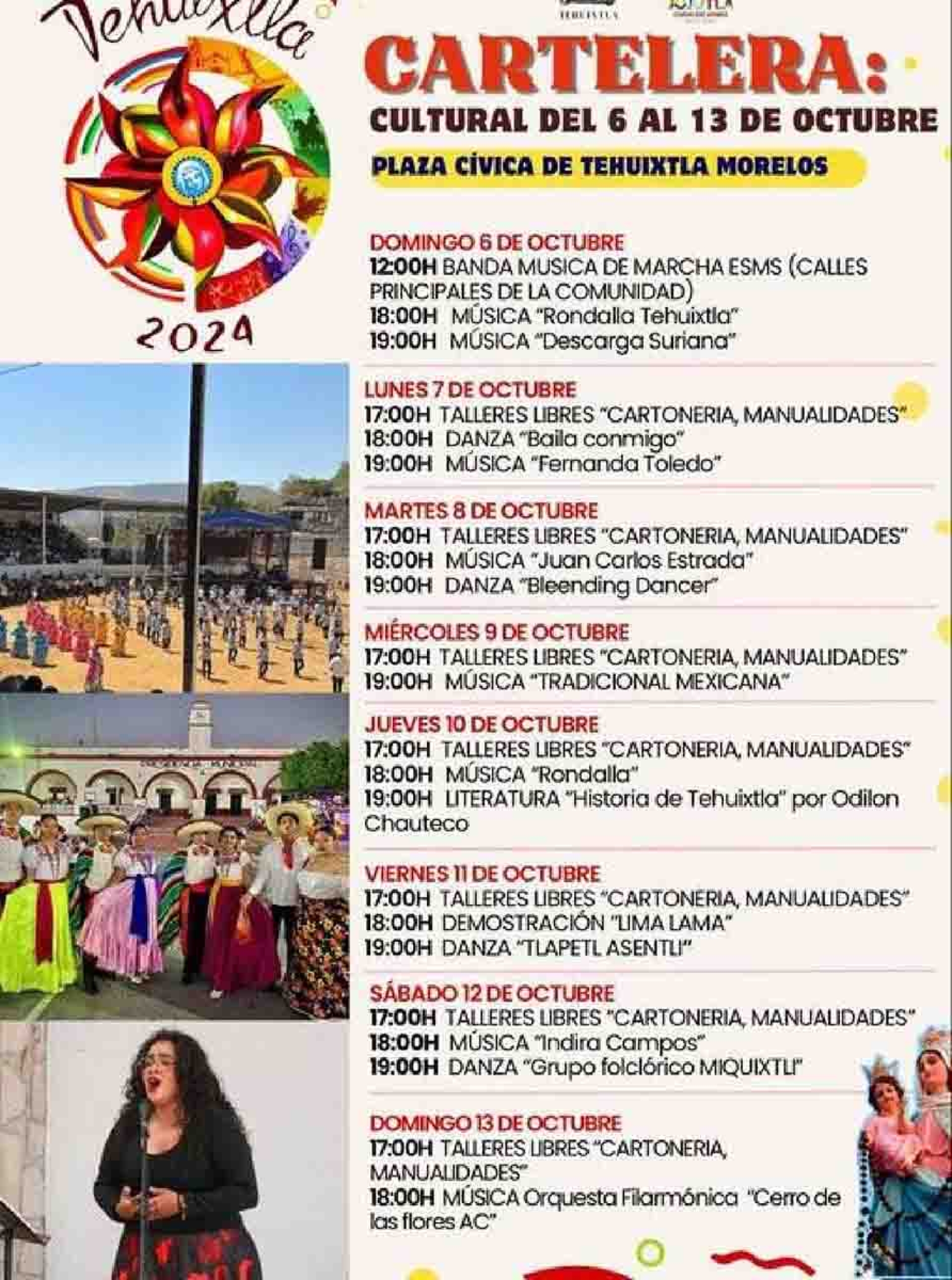 Todo listo para la Feria de Tehuixtla 2024