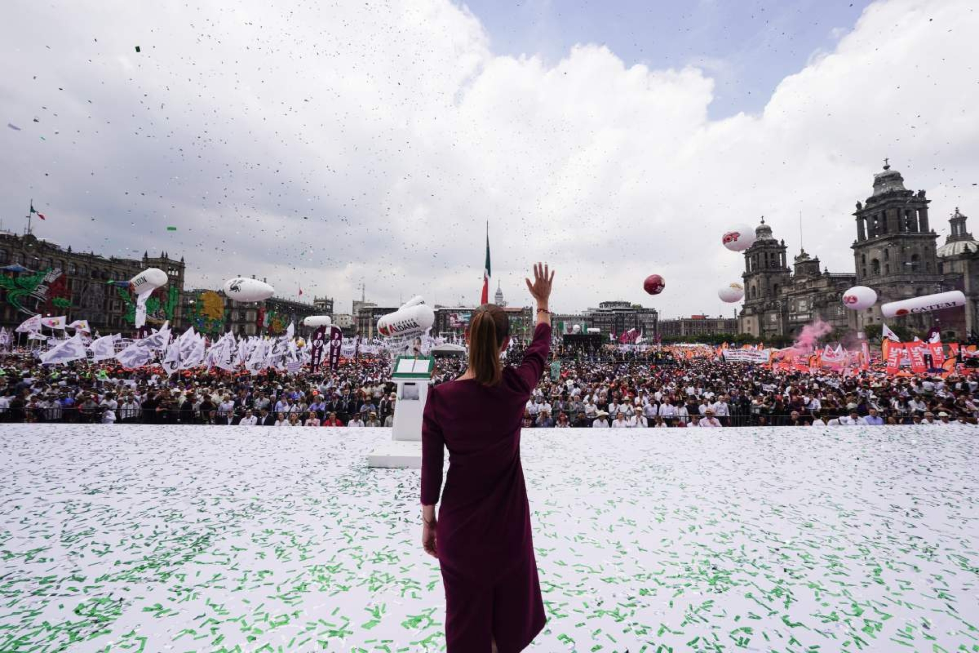 'Estoy segura que vamos por el camino correcto': Claudia Sheinbaum