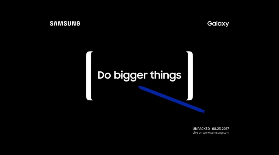 Samsung anuncia fecha de presentación del Galaxy Note 8