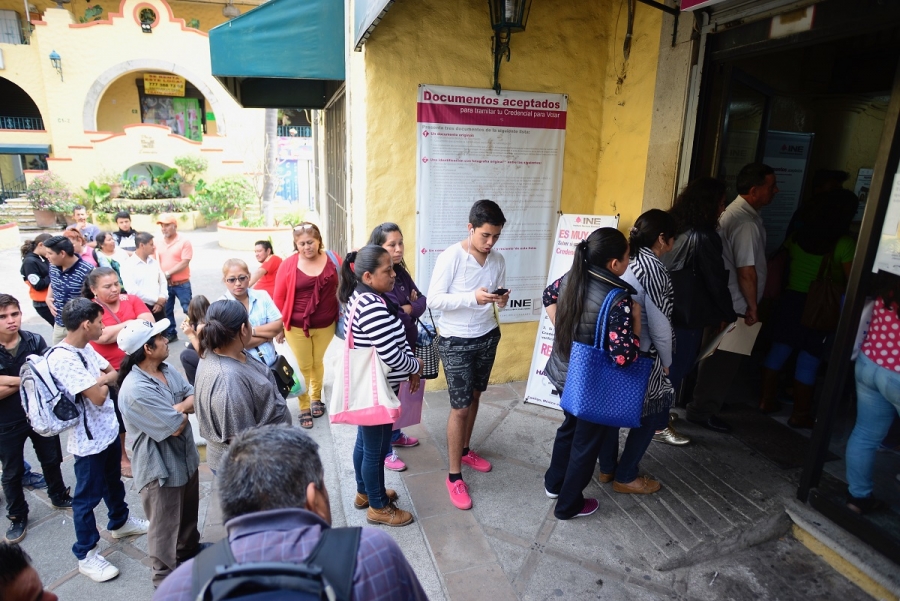 El miércoles vence el plazo para obtener la credencial para votar