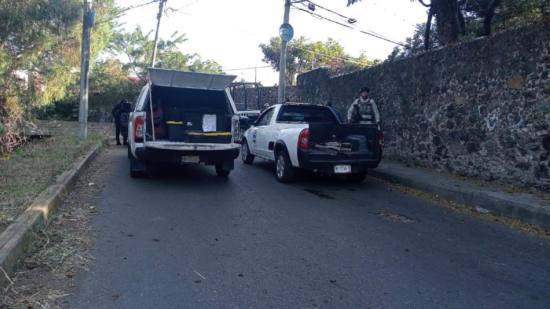 Balean a individuo en Chamilpa