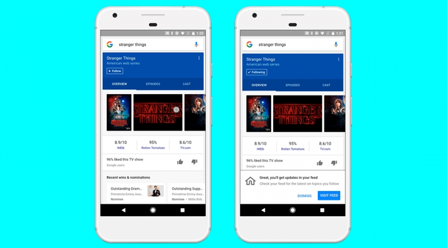Google actualiza su app con un feed para que puedas personalizar el flujo de noticias
