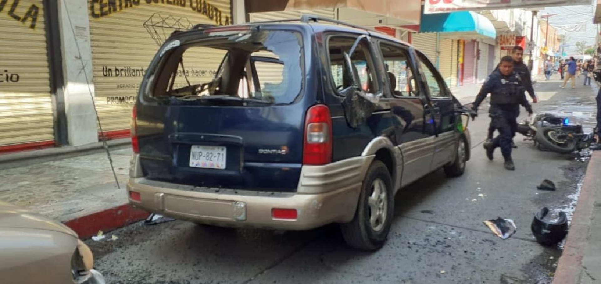 Se enfrentan a balazos asaltantes y policías en Cuautla