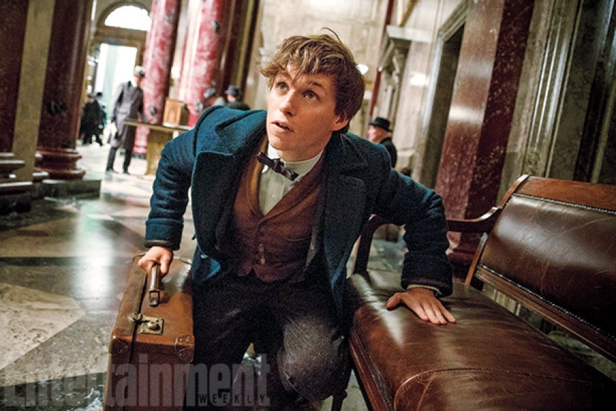 Primeras imágenes Eddie Redmayne en la precuela de “Harry Potter”