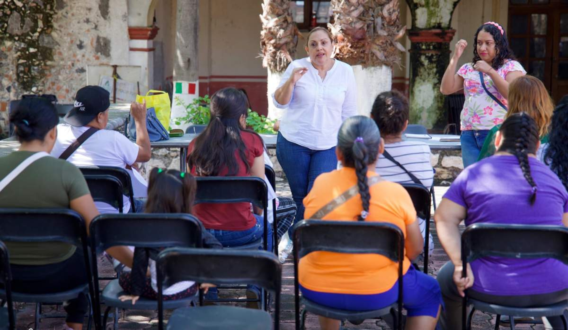 Ofrecen más talleres en Tlaquiltenango para personas con discapacidad