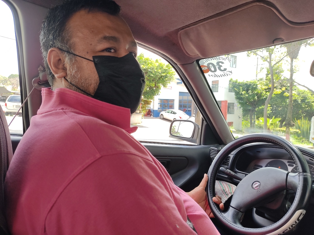 "Me quedé en el taxi porque no hay oportunidad laboral"