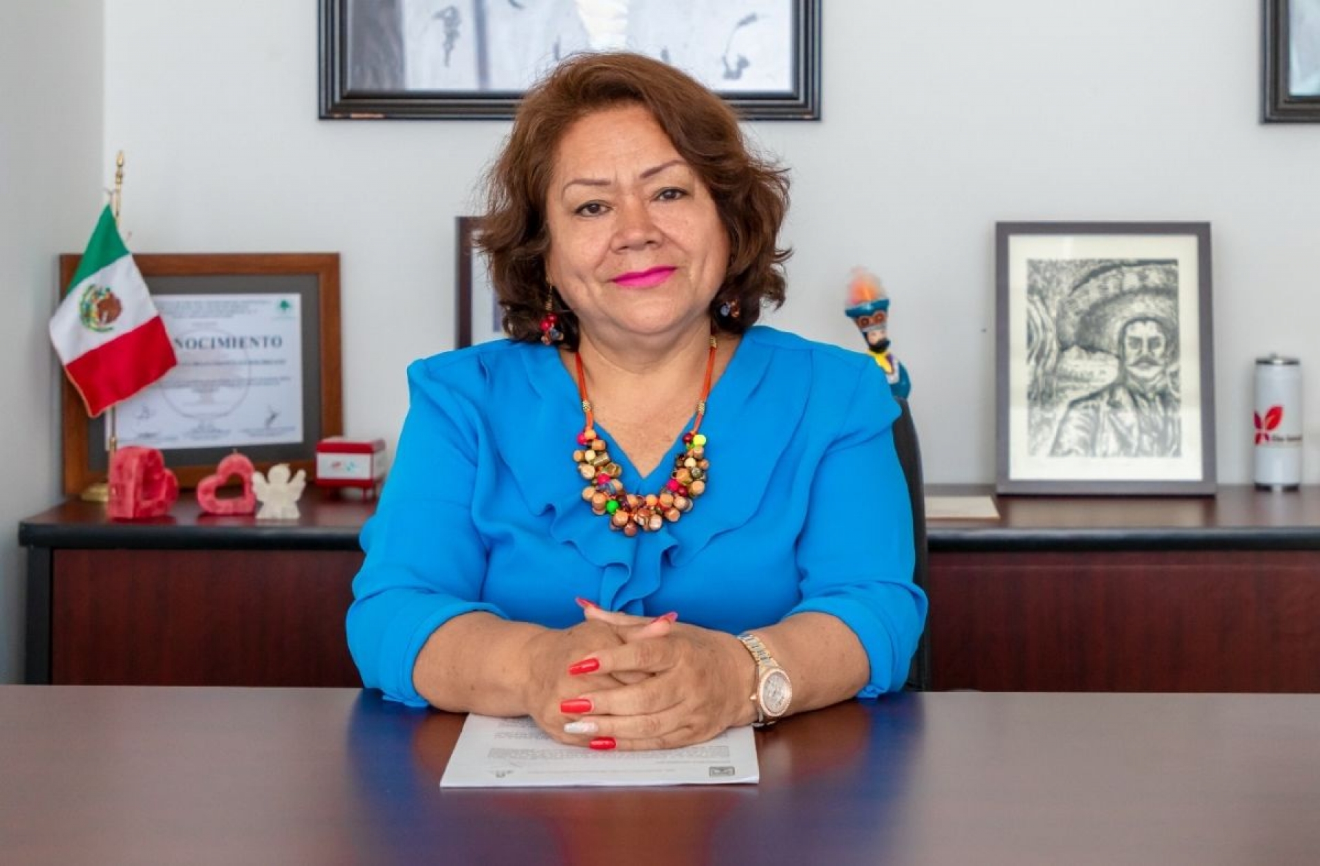“¡No más violencia contra las mujeres!”: Elsa Delia González