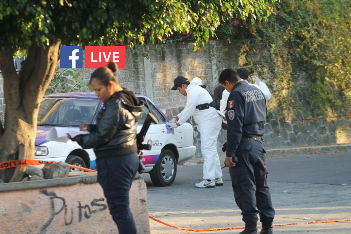 Atacan a tiros a dos personas en Temixco; ambas fallecieron