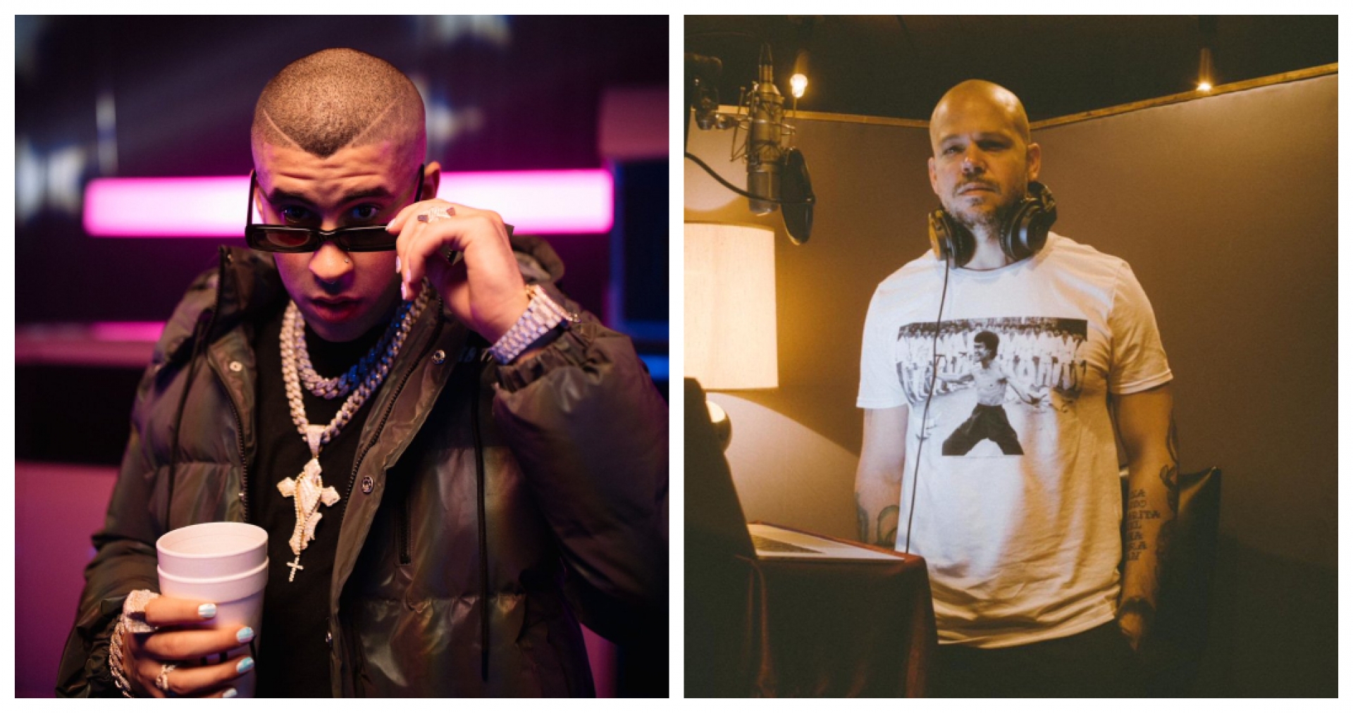 Bad Bunny y Residente marchan junto a cientos; exigen renuncia del Gobernador de Puerto Rico