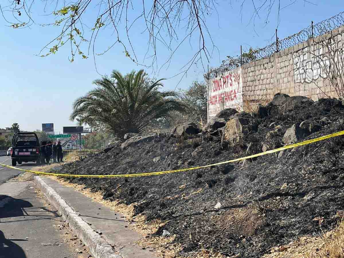 En el incendio de un pastizal encontraron un cadáver