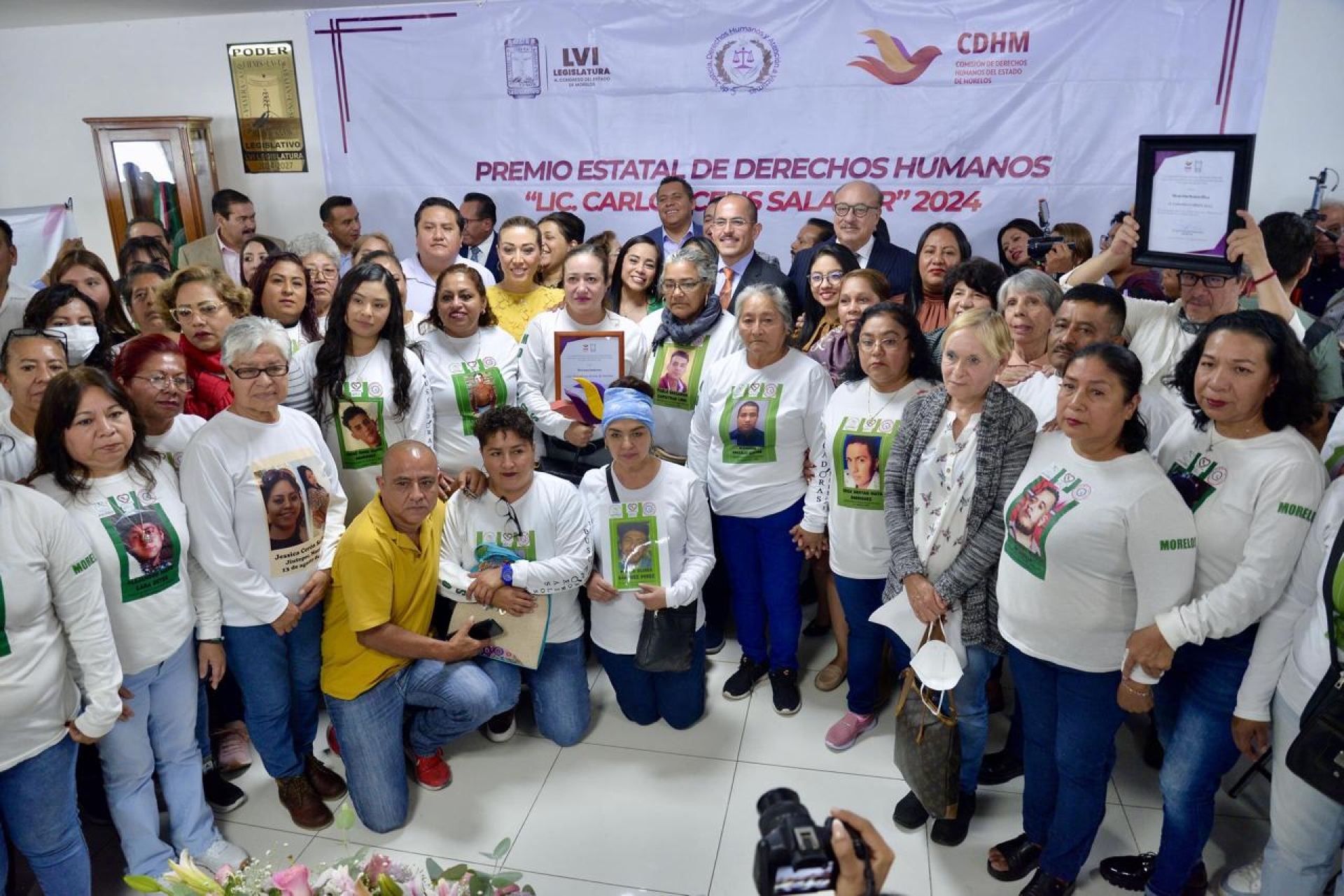 Entregan en Congreso local Premio Estatal de Derechos Humanos 'Carlos Celis Salazar' 2024