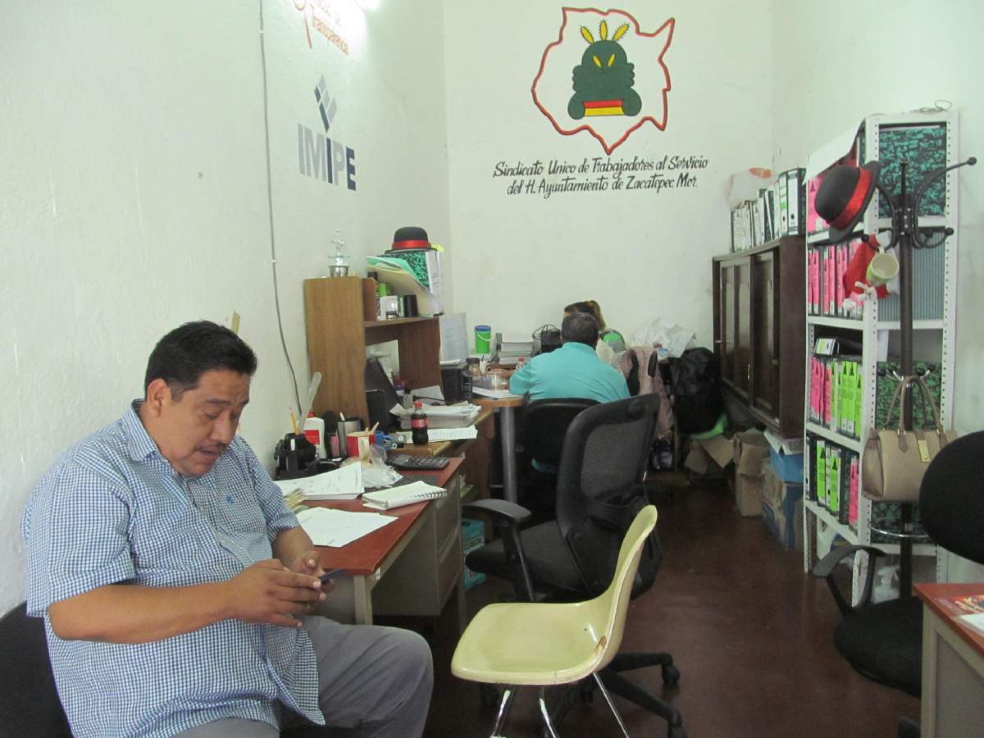 Sindicalizados de Zacatepec esperan les paguen segunda parte de aguinaldo esta quincena