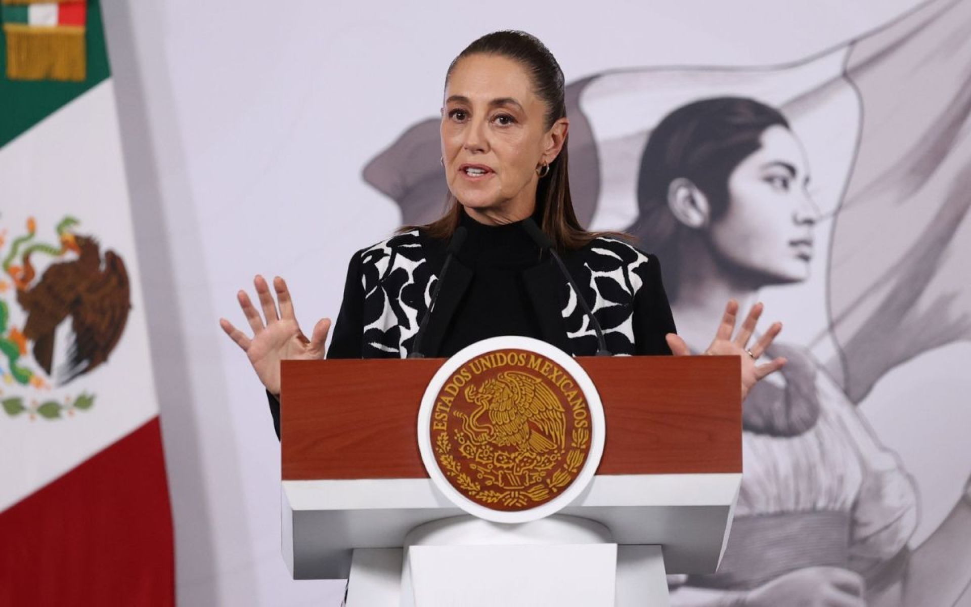 Sheinbaum llama a mantener la calma por brote de sarampión