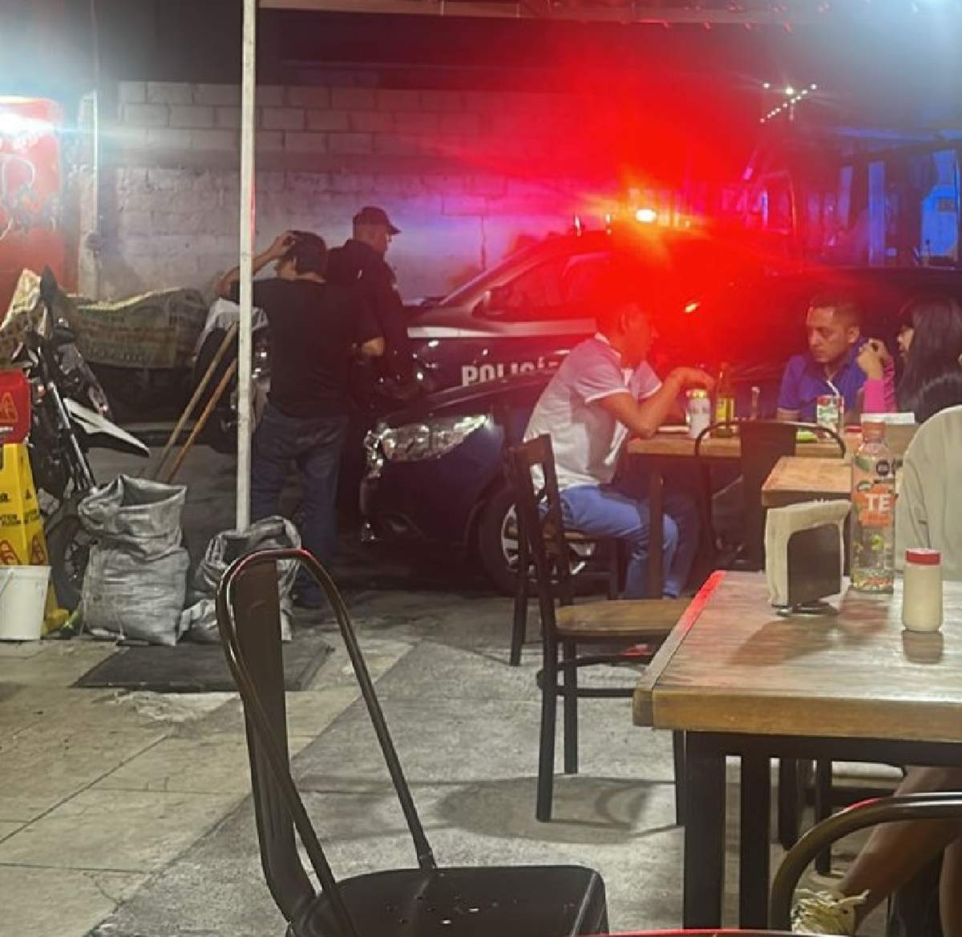 Se pelearon a machetazos en Tulipanes